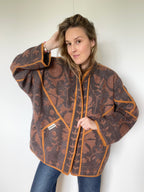Veste Kantha Brodée Réversible — Pièce Unique N°11
