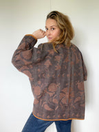 Veste Kantha Brodée Réversible — Pièce Unique N°11