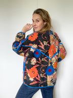 Veste Kantha Brodée Réversible — Pièce Unique N°14