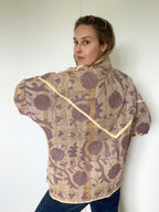 Veste Kantha Brodée Réversible — Pièce Unique N°15