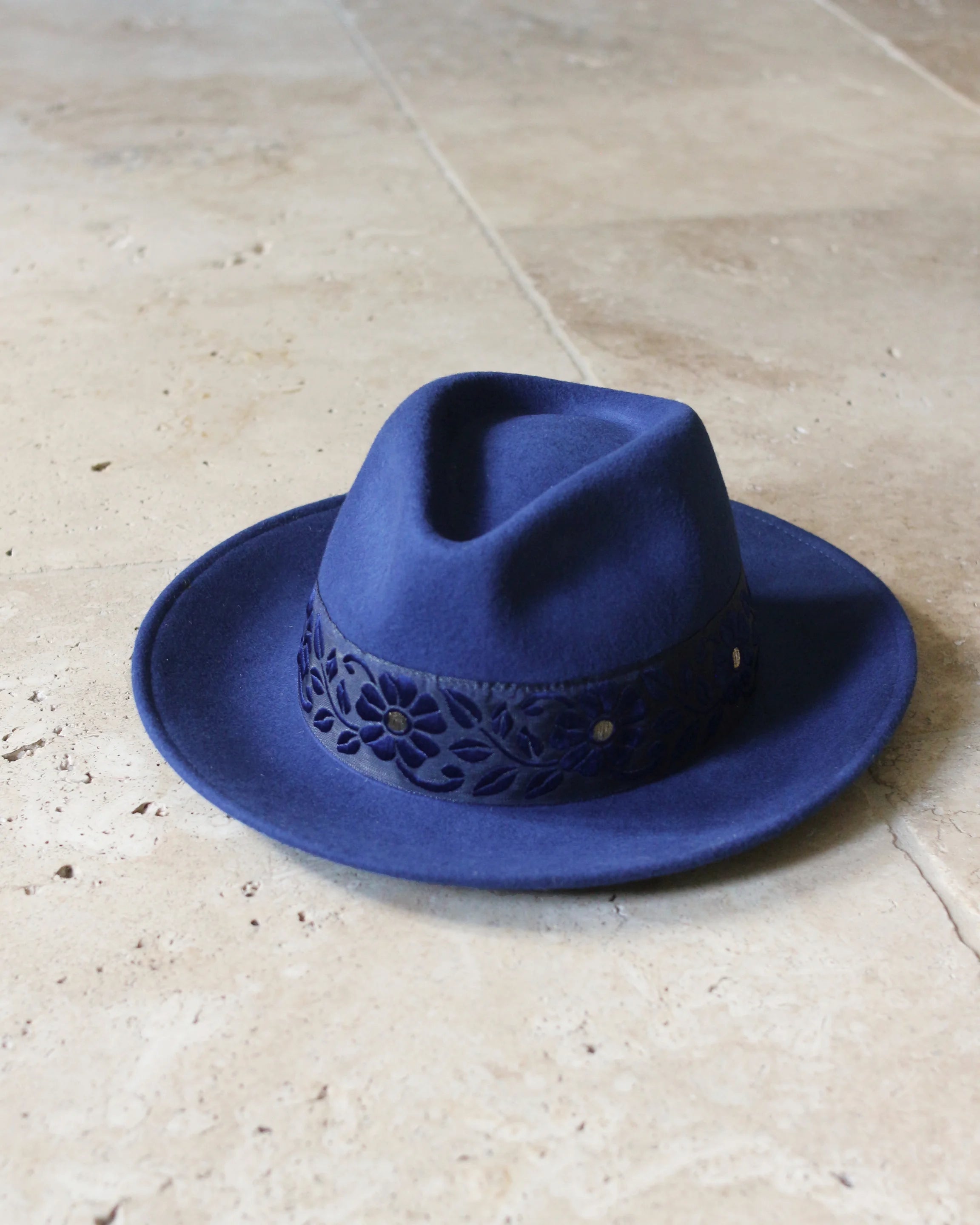 CHAPEAU ALESSANDRO Bleu marine