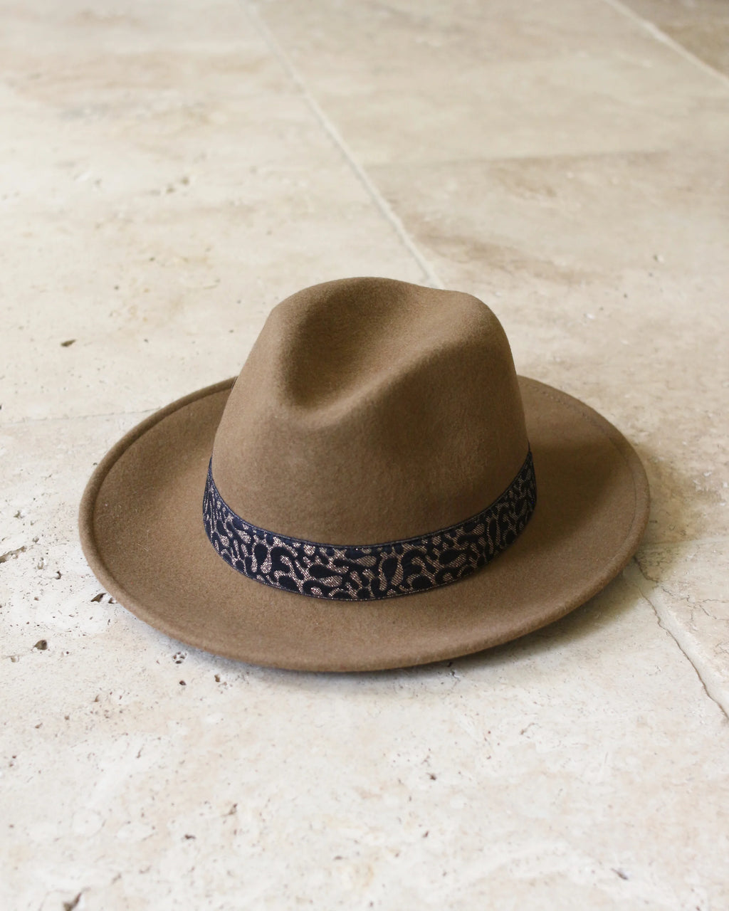 CHAPEAU MARCELLO Marron Clair