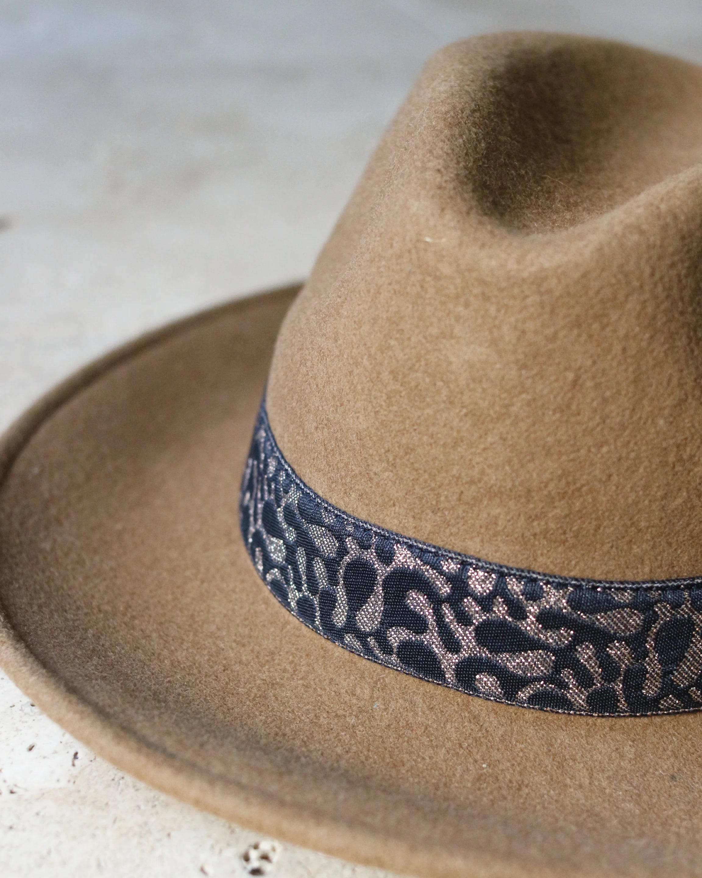 CHAPEAU MARCELLO Marron Clair