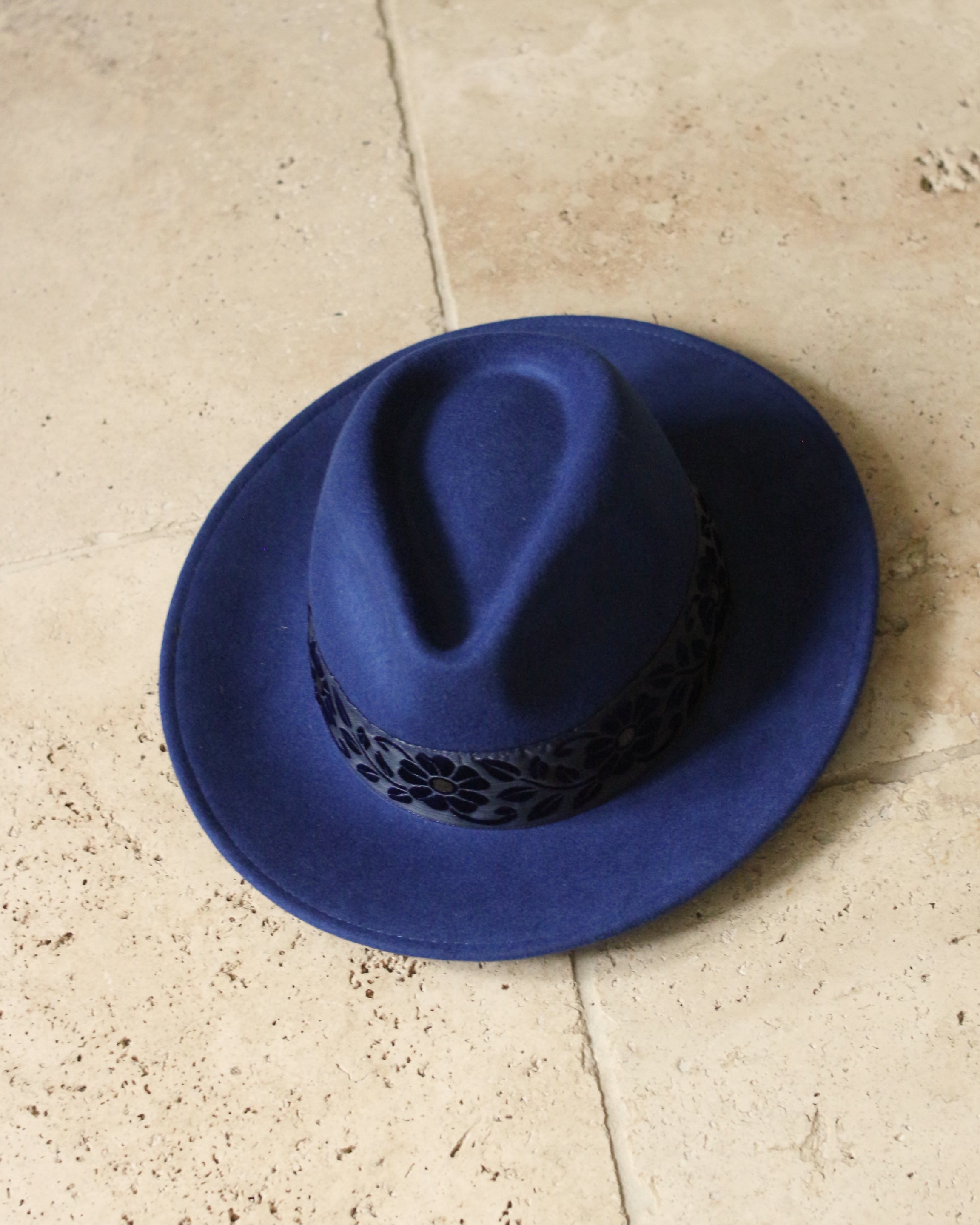 CHAPEAU ALESSANDRO Bleu marine
