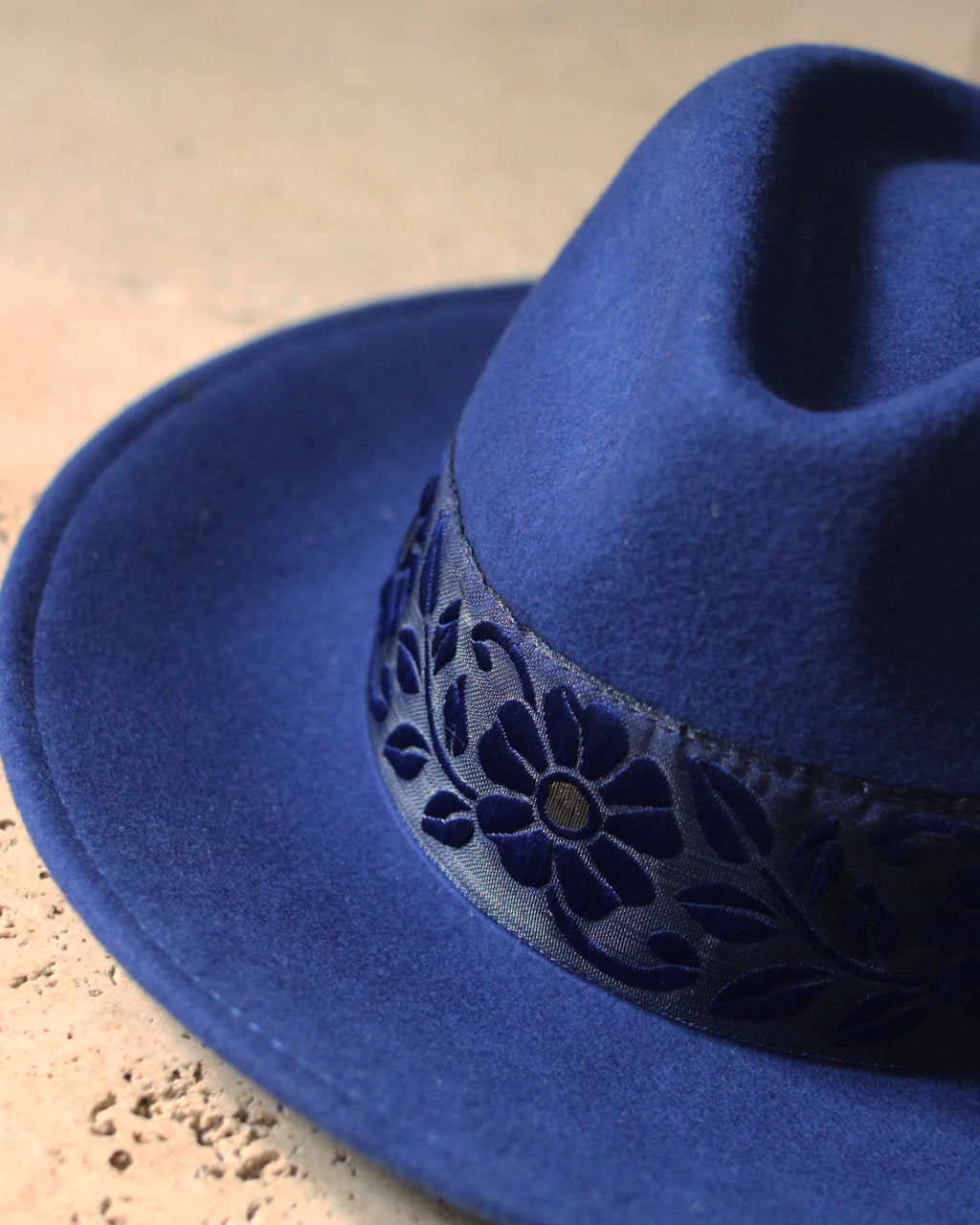 CHAPEAU ALESSANDRO Bleu marine