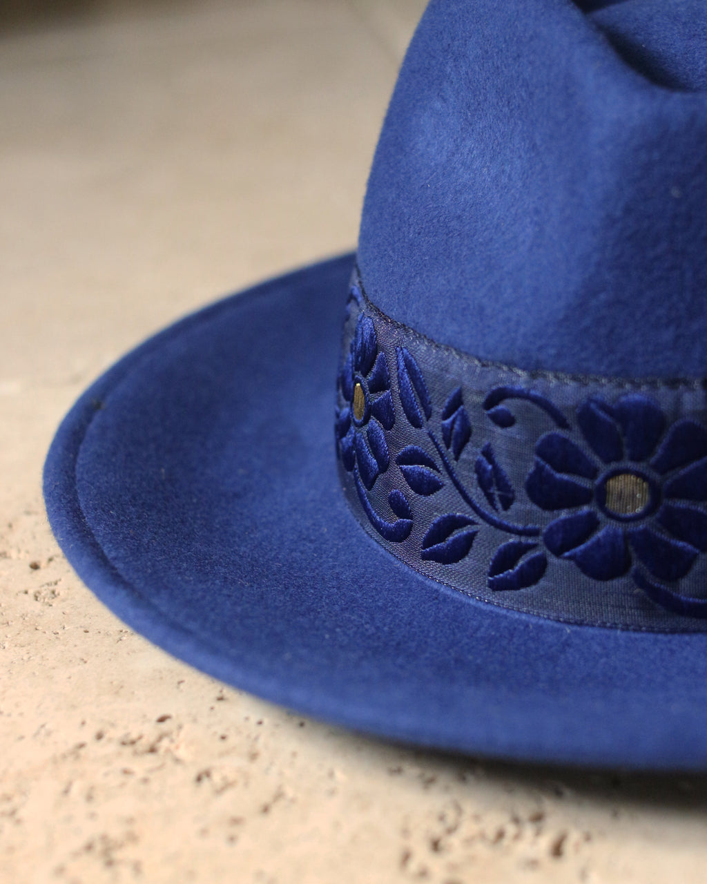 CHAPEAU ALESSANDRO Bleu marine