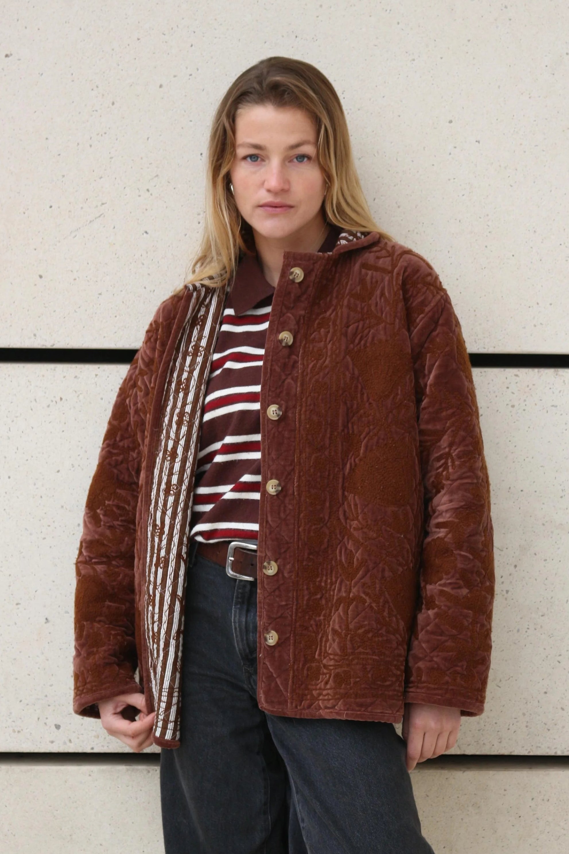 Farhaan Brown Coat