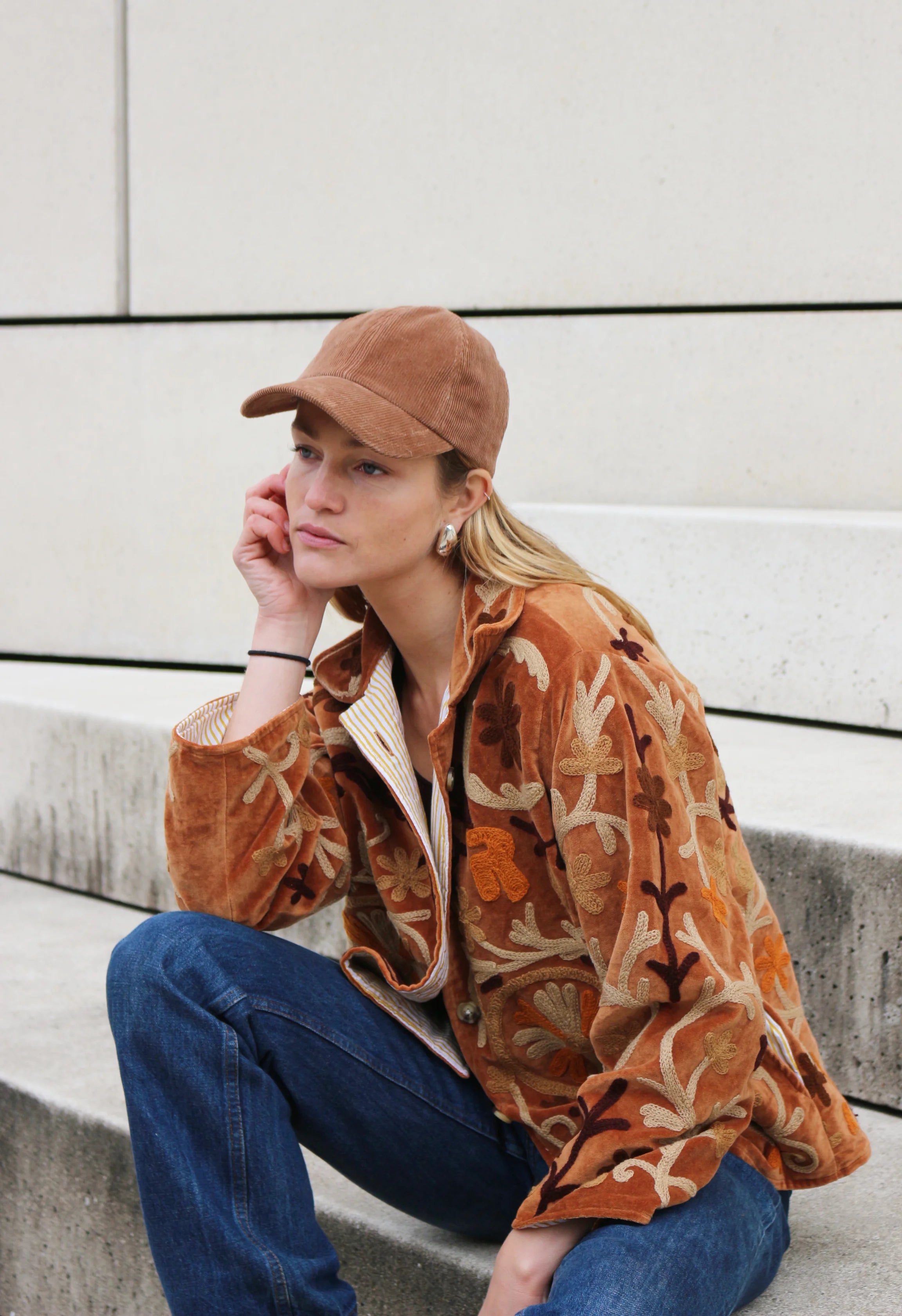 Amara Caramel Jacket