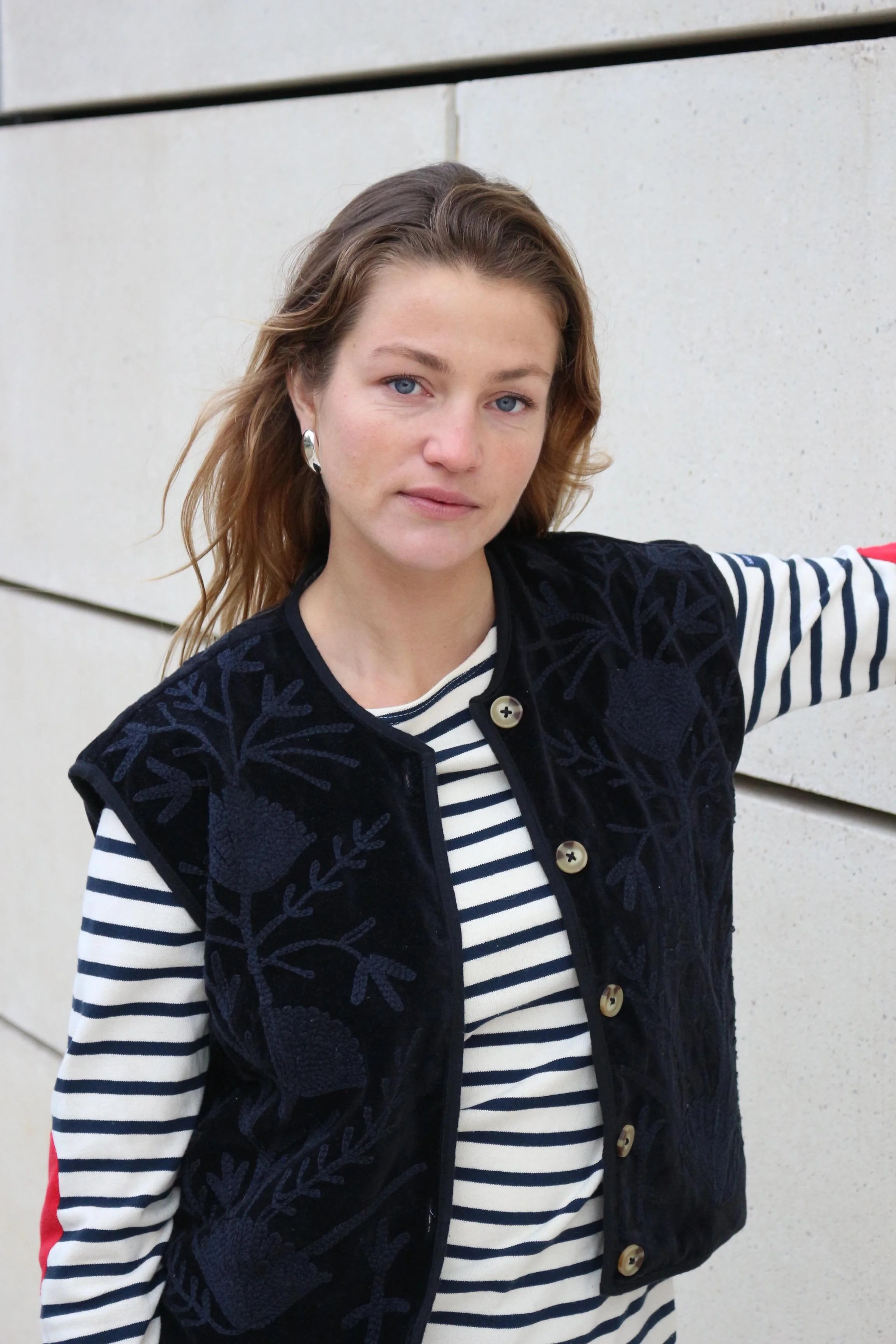 Reversible Black Vest