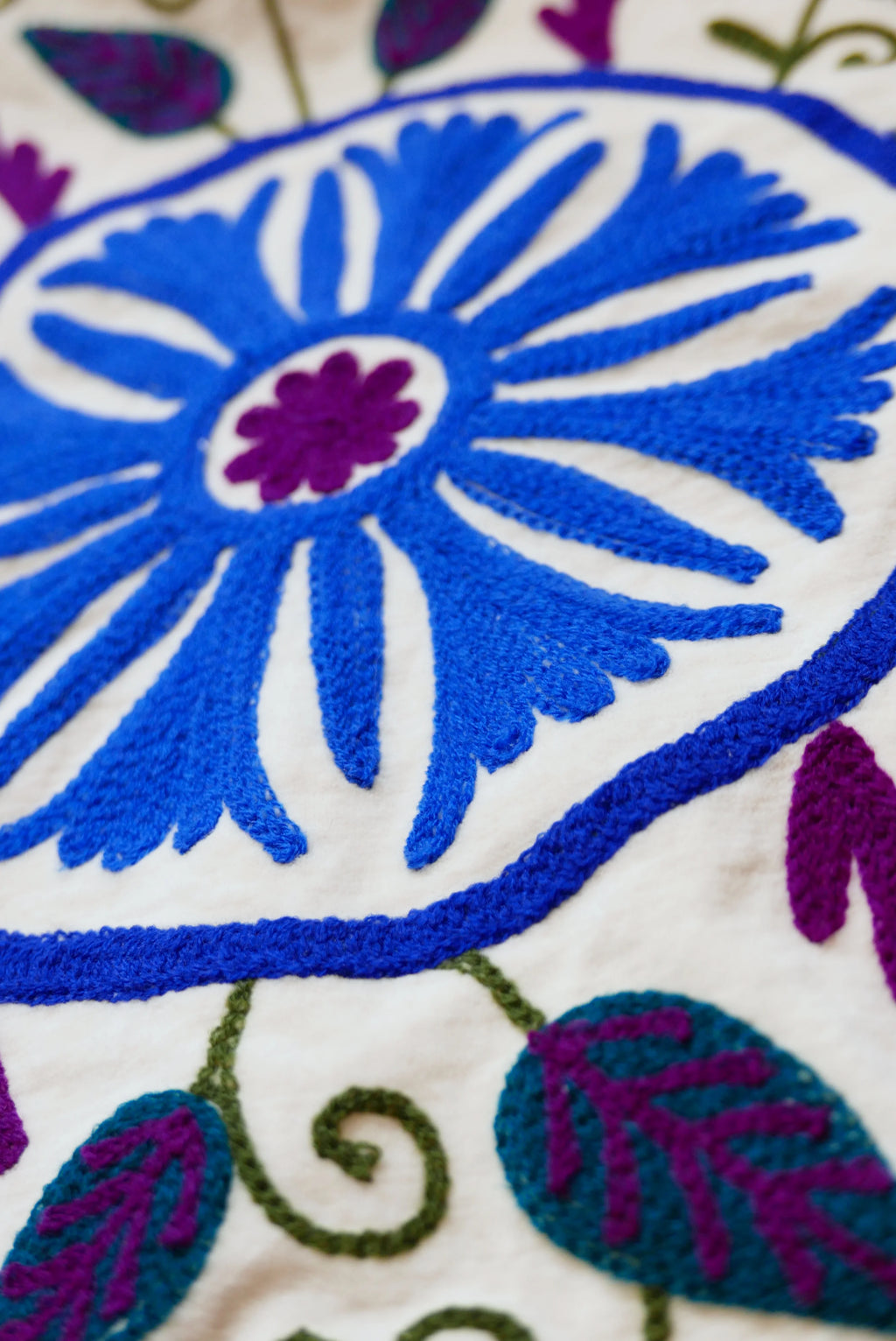 Veste Jaya Crème Bleutée