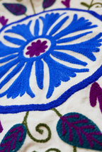 Veste Jaya Crème Bleutée