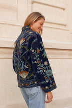 Tara Jacket Black Bluish