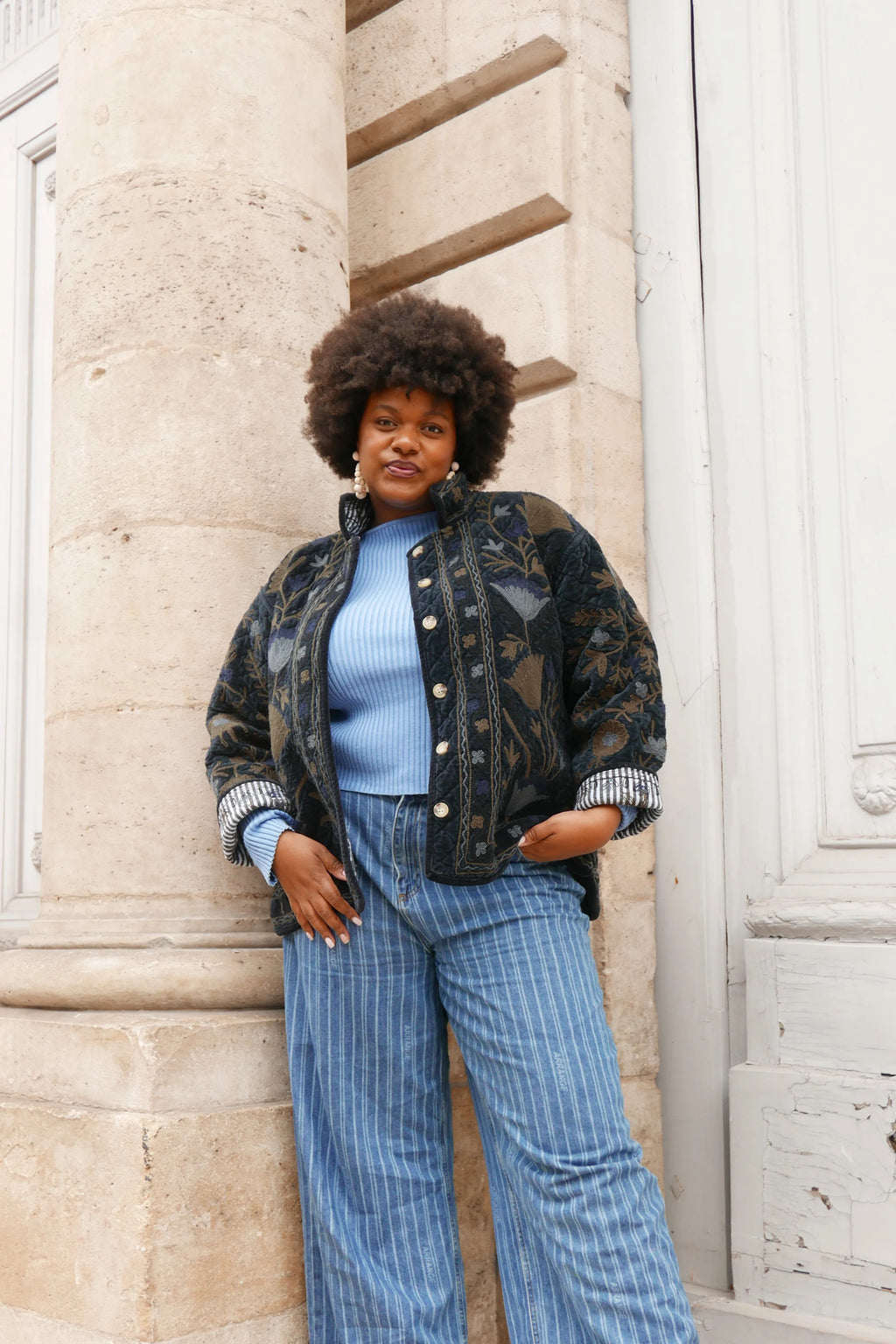 Manteau Farhaan Noir