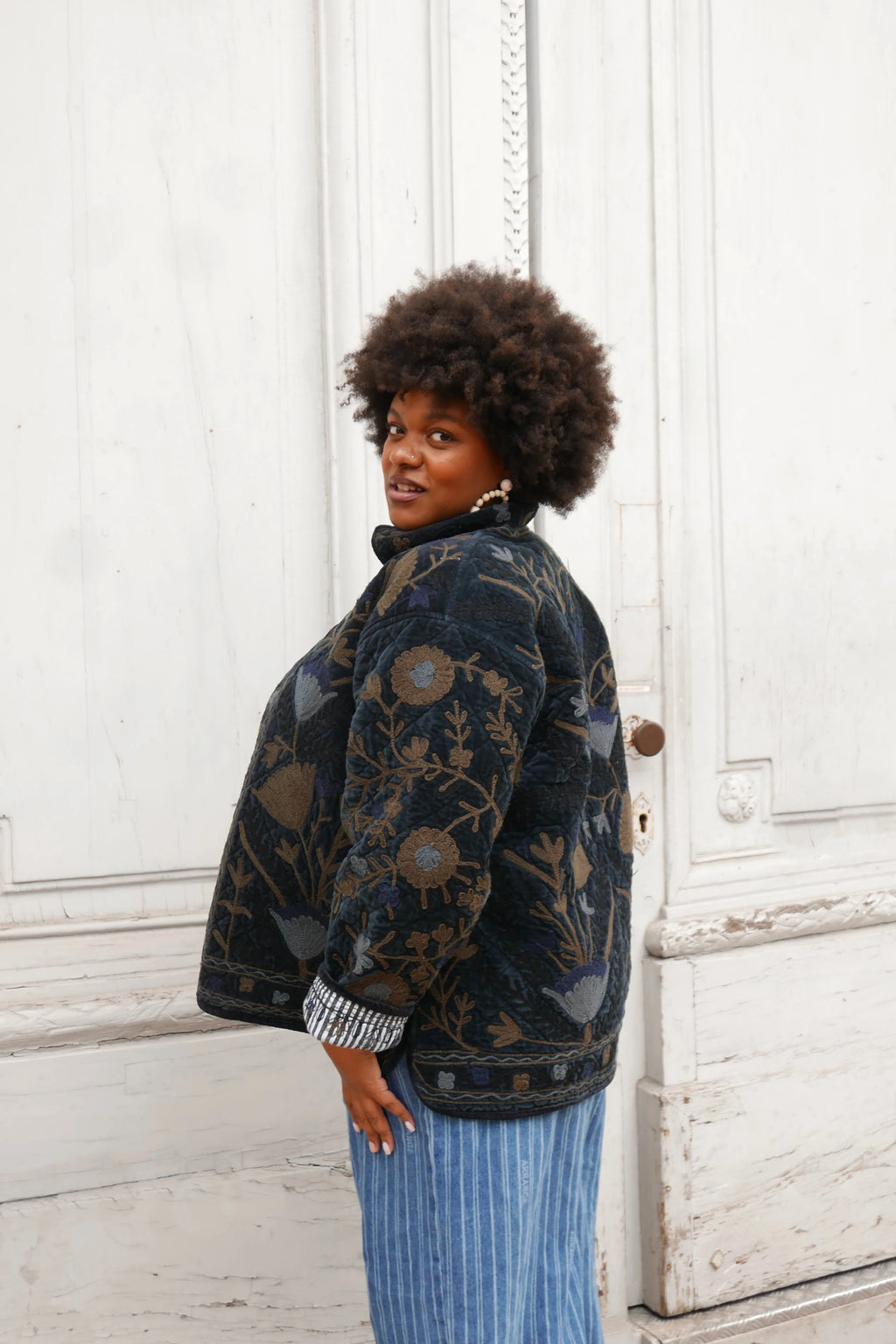 Manteau Farhaan Noir