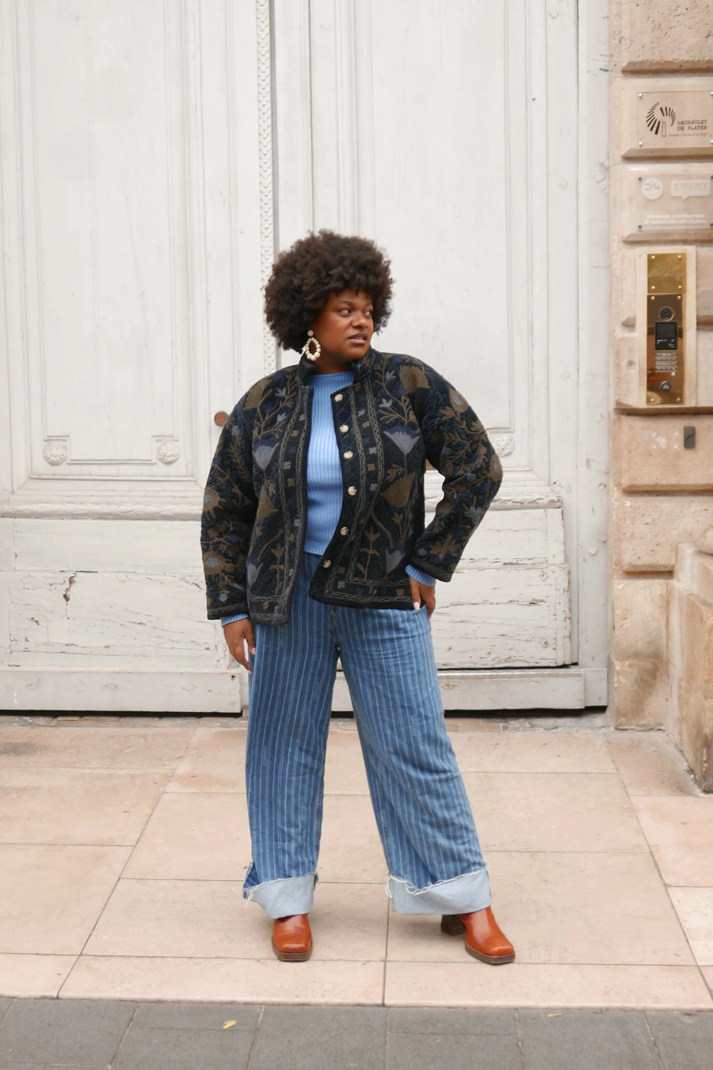 Manteau Farhaan Noir