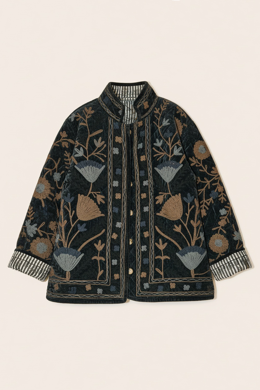 Manteau Farhaan Noir