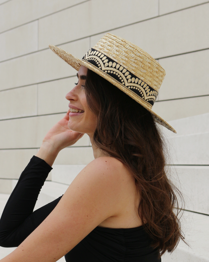 CHAPEAU DANNA . Black