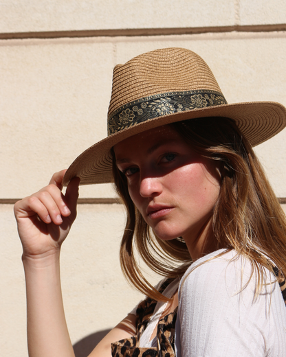 CHAPEAU SIENNA . Black