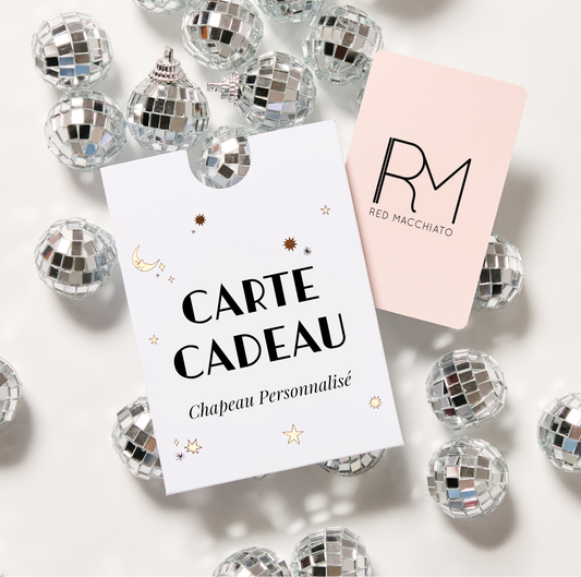 E-Carte Cadeaux - Chapeau à personnaliser