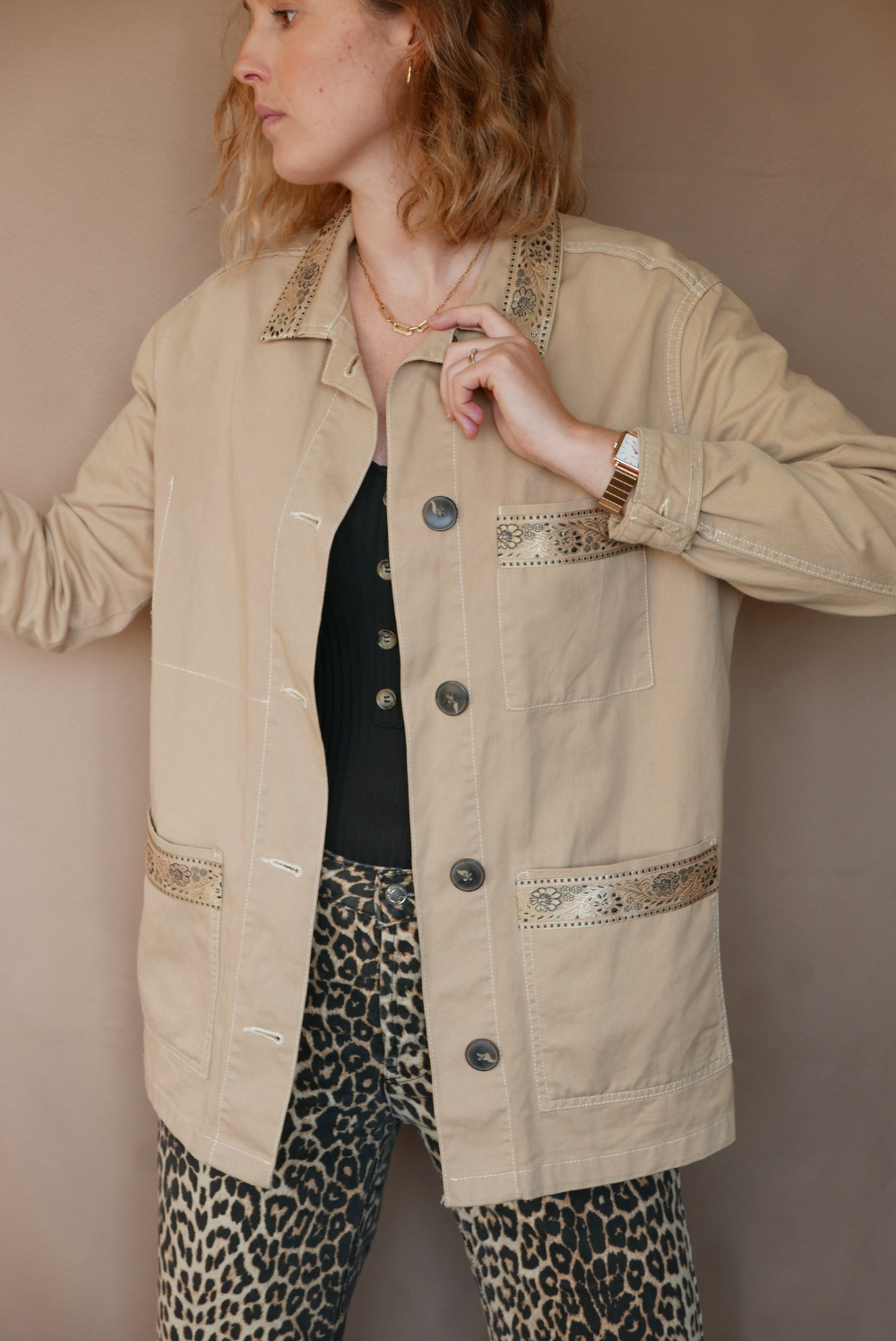 Veste Beige