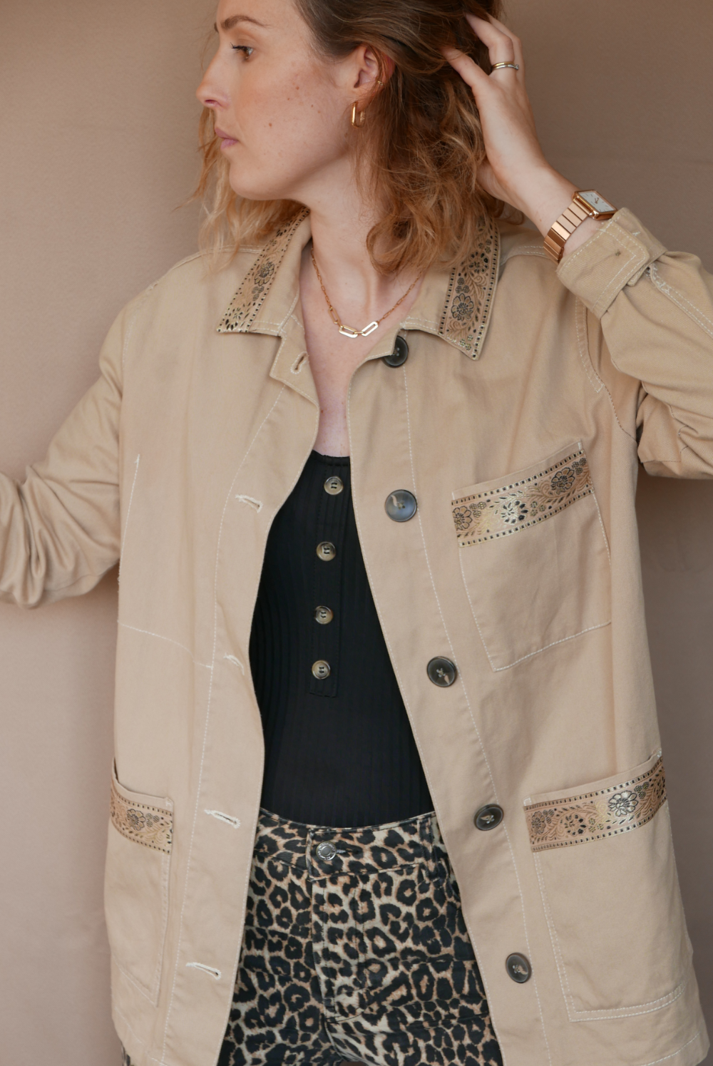 Veste Beige