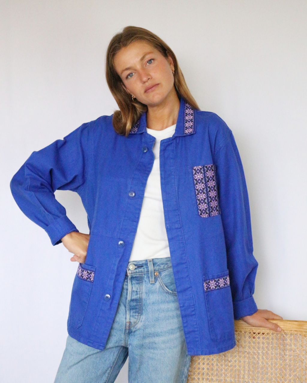 Veste Bleue