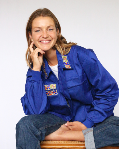 Veste Bleue