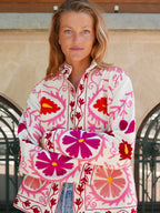Veste Kamala Crème Rosée