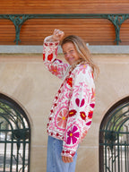 Veste Kamala Crème Rosée