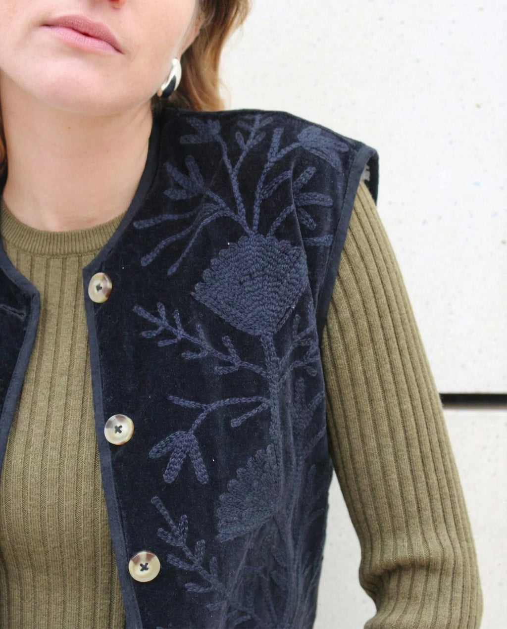 Gilet Réversible Noir