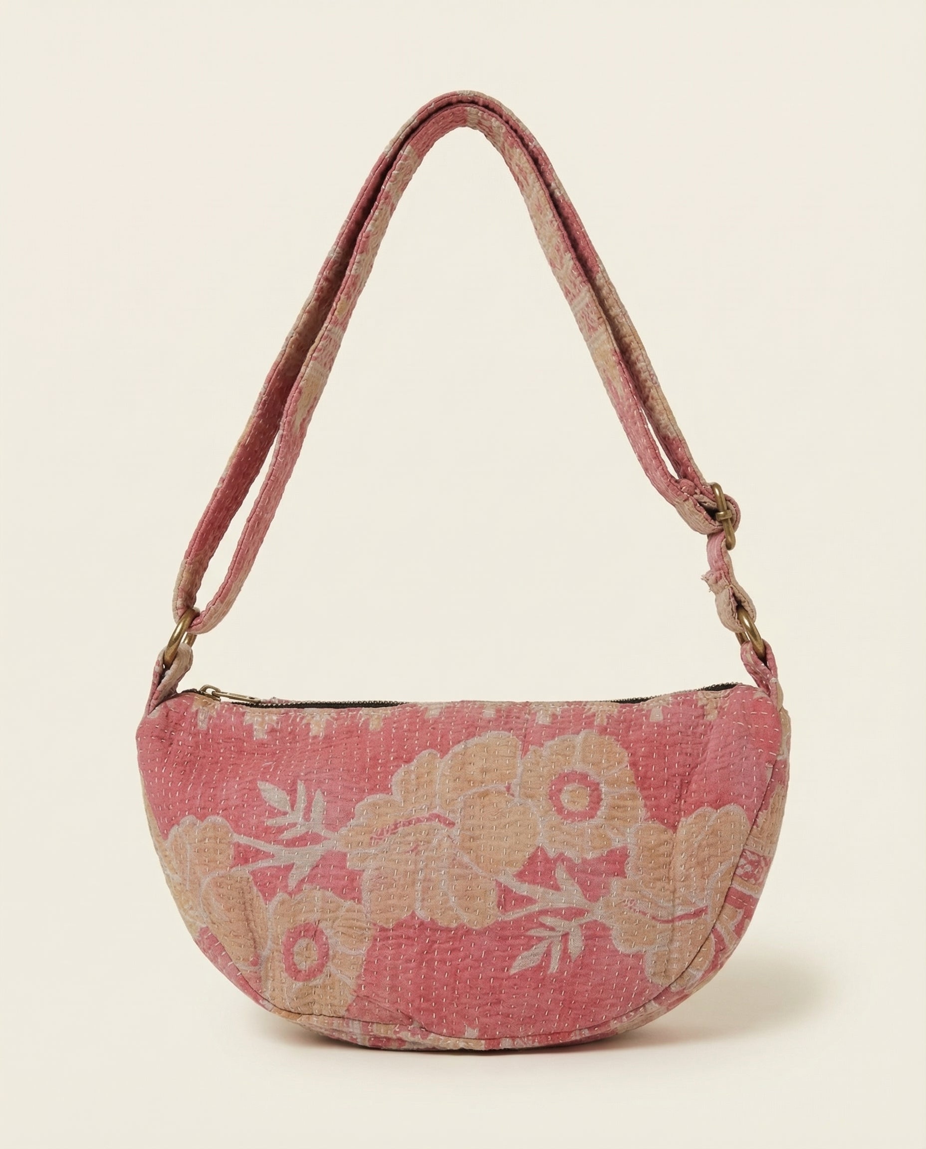 Sac Banane Kantha – pièce unique upcyclée