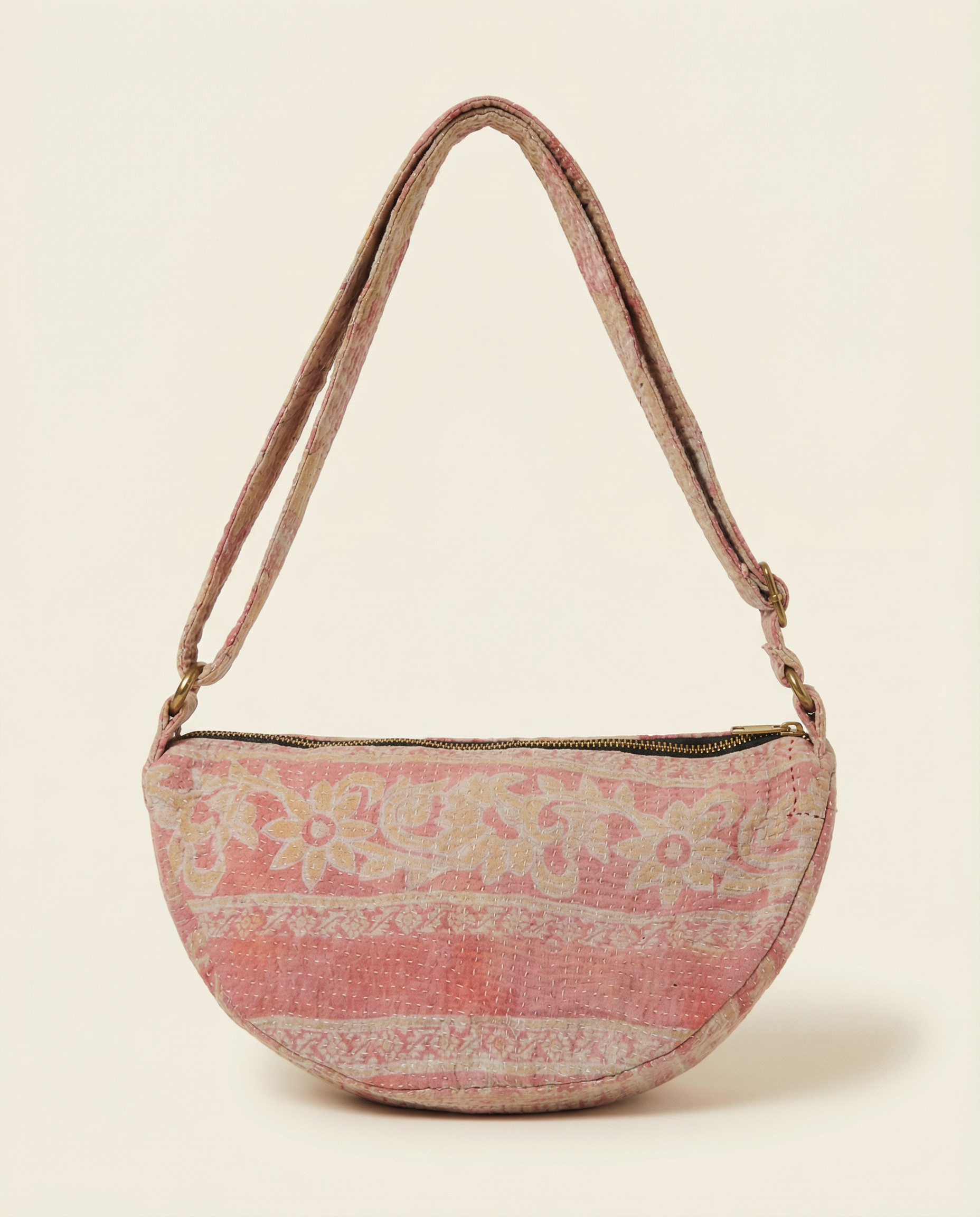 Sac Banane Kantha – pièce unique upcyclée