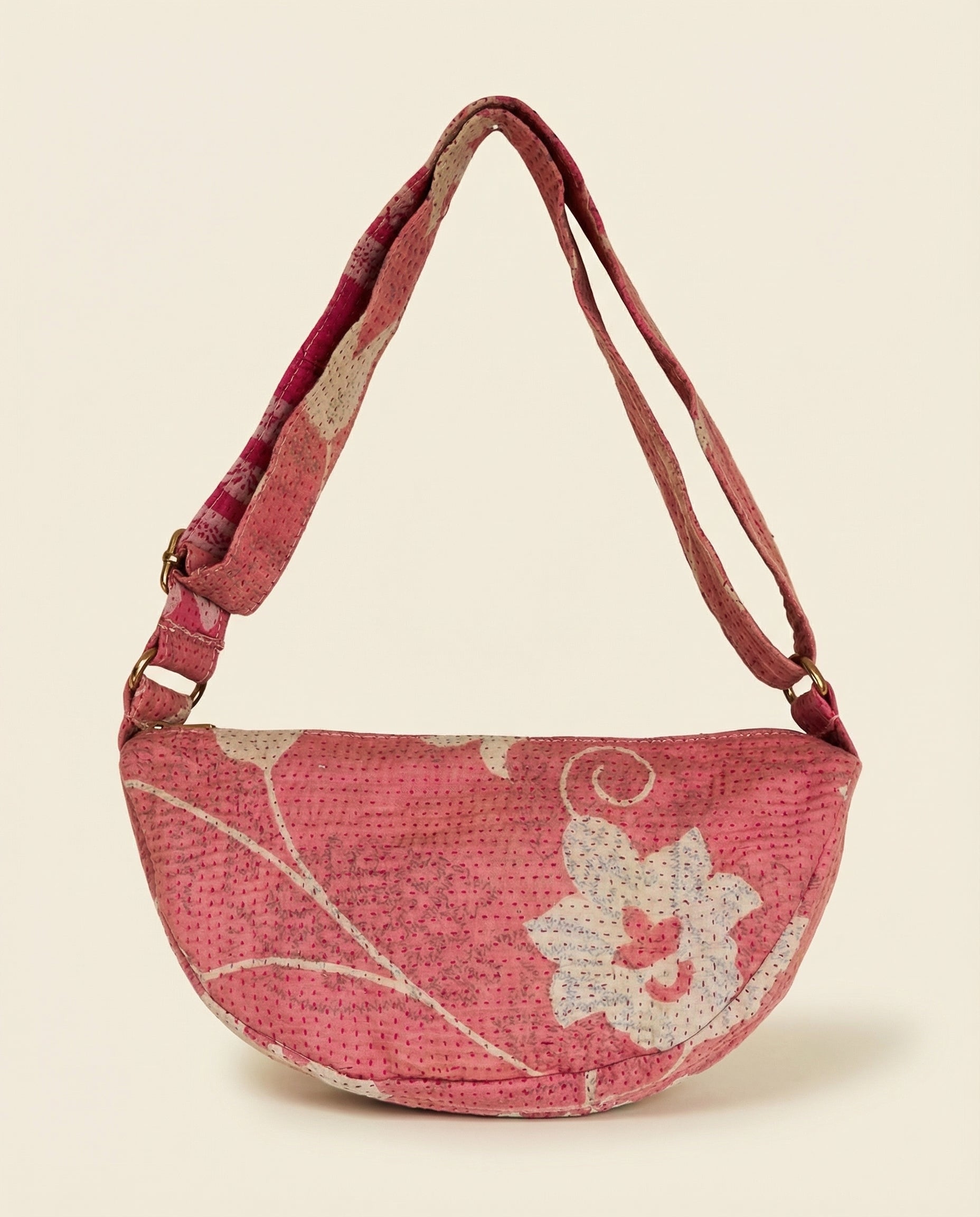 Sac Banane Kantha – pièce unique upcyclée