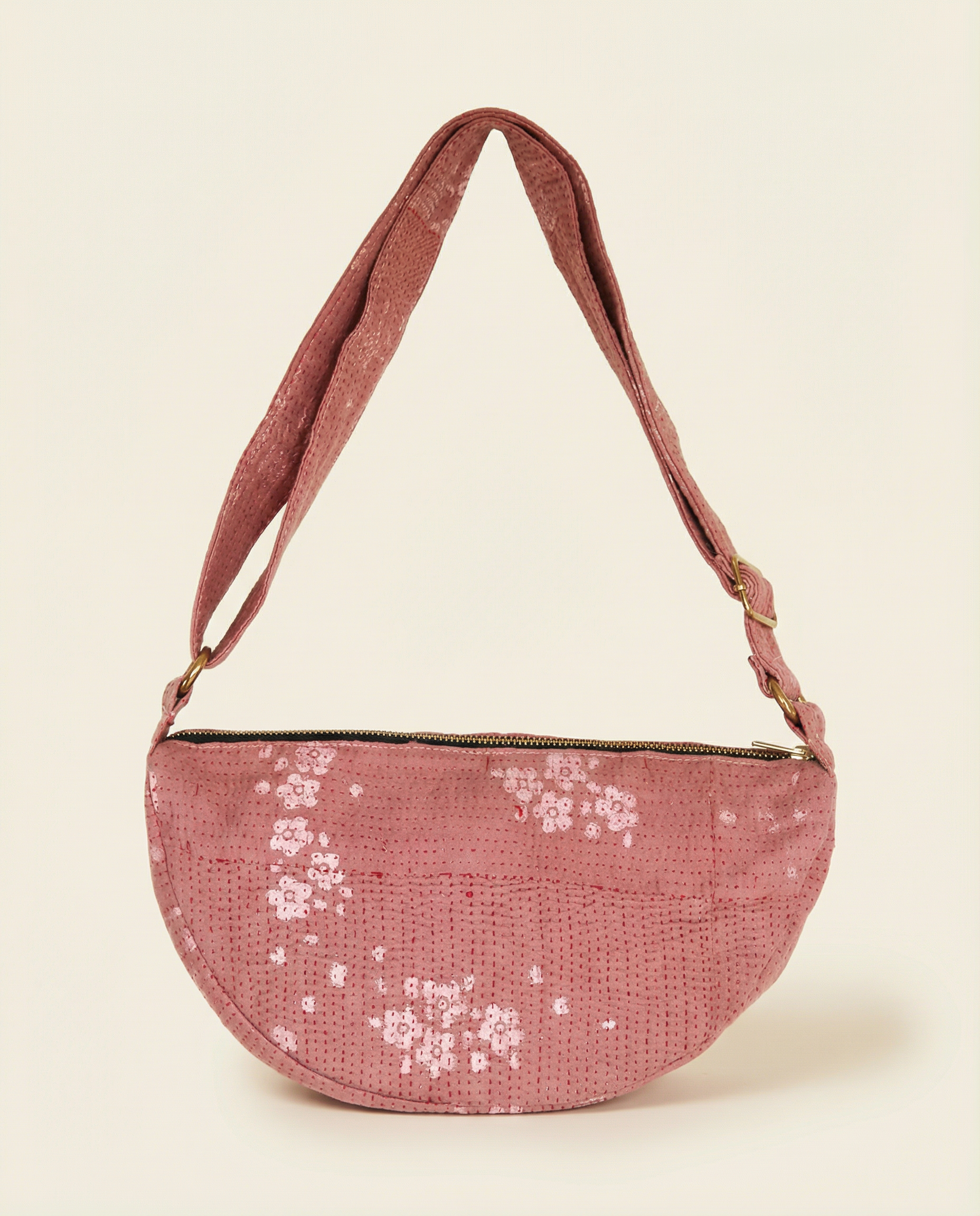 Sac Banane Kantha – pièce unique upcyclée