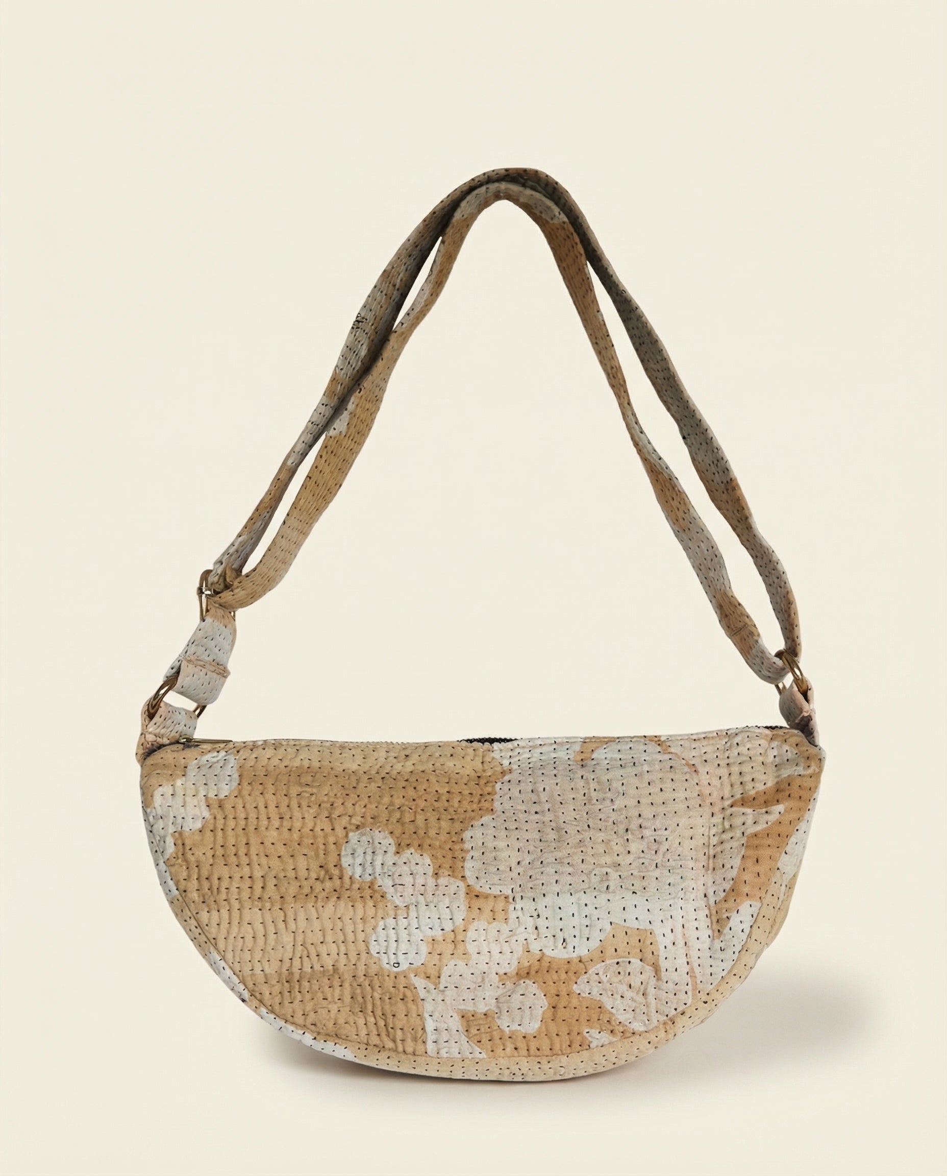Sac Banane Kantha – pièce unique upcyclée