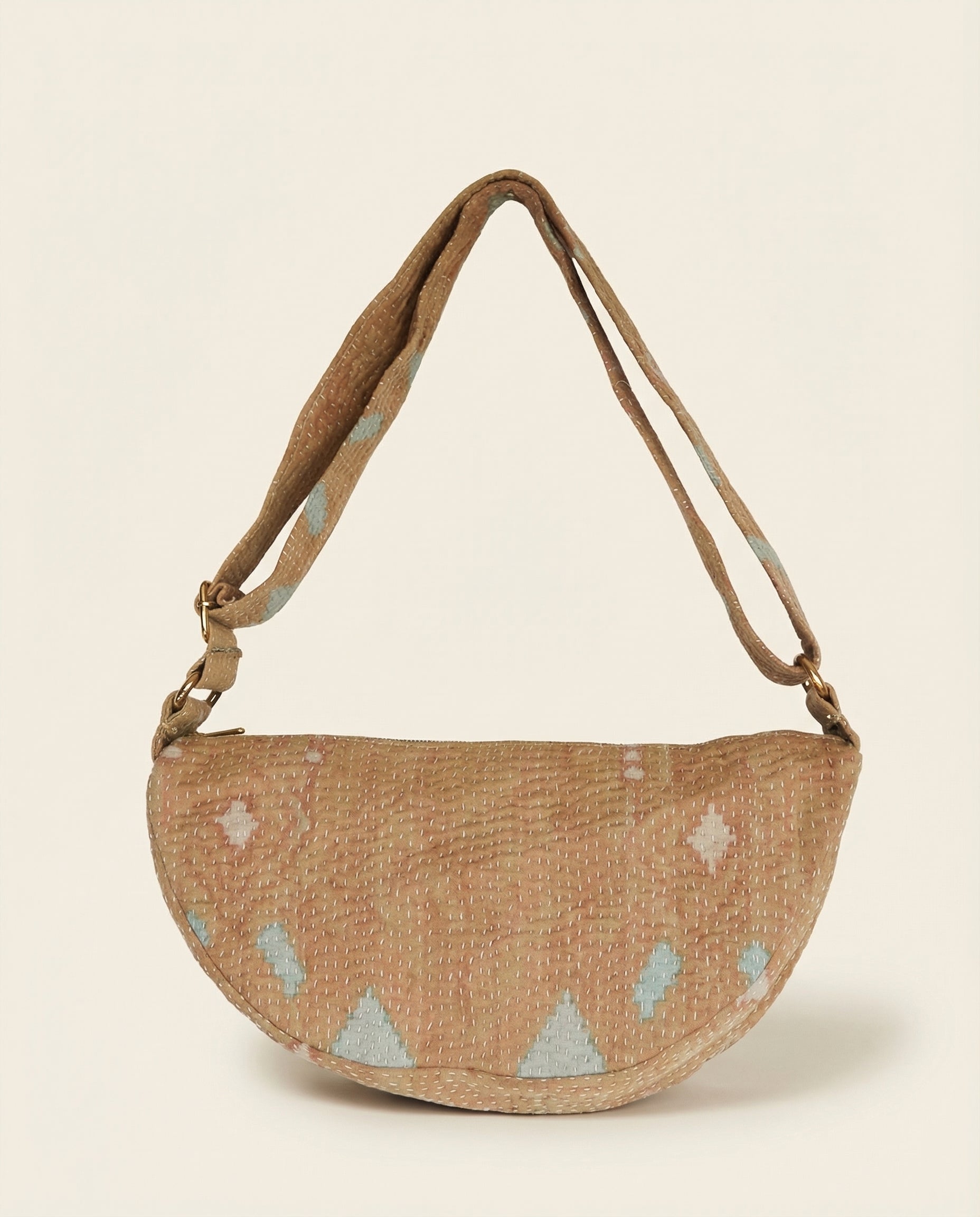 Sac Banane Kantha – pièce unique upcyclée