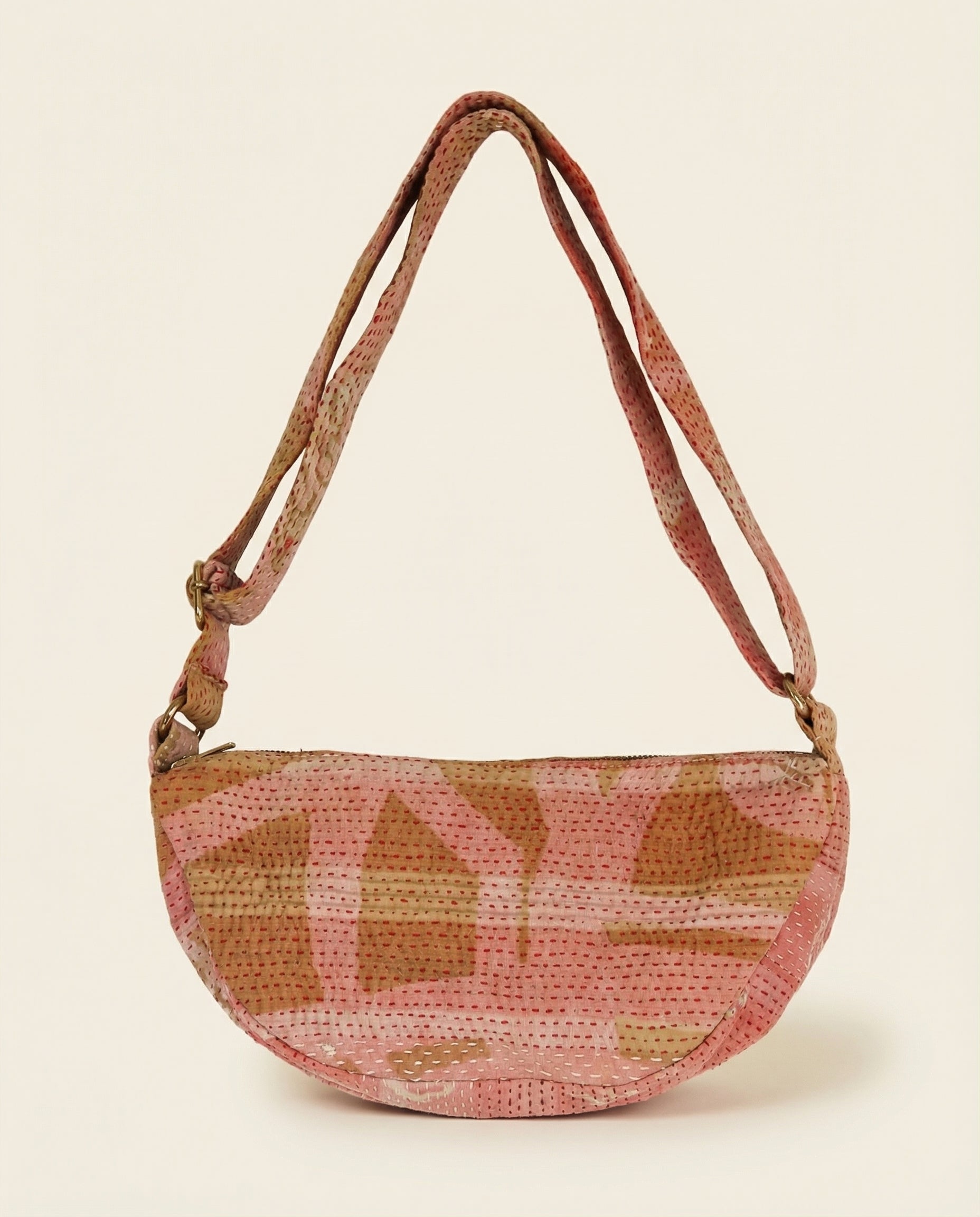 Sac Banane Kantha – pièce unique upcyclée