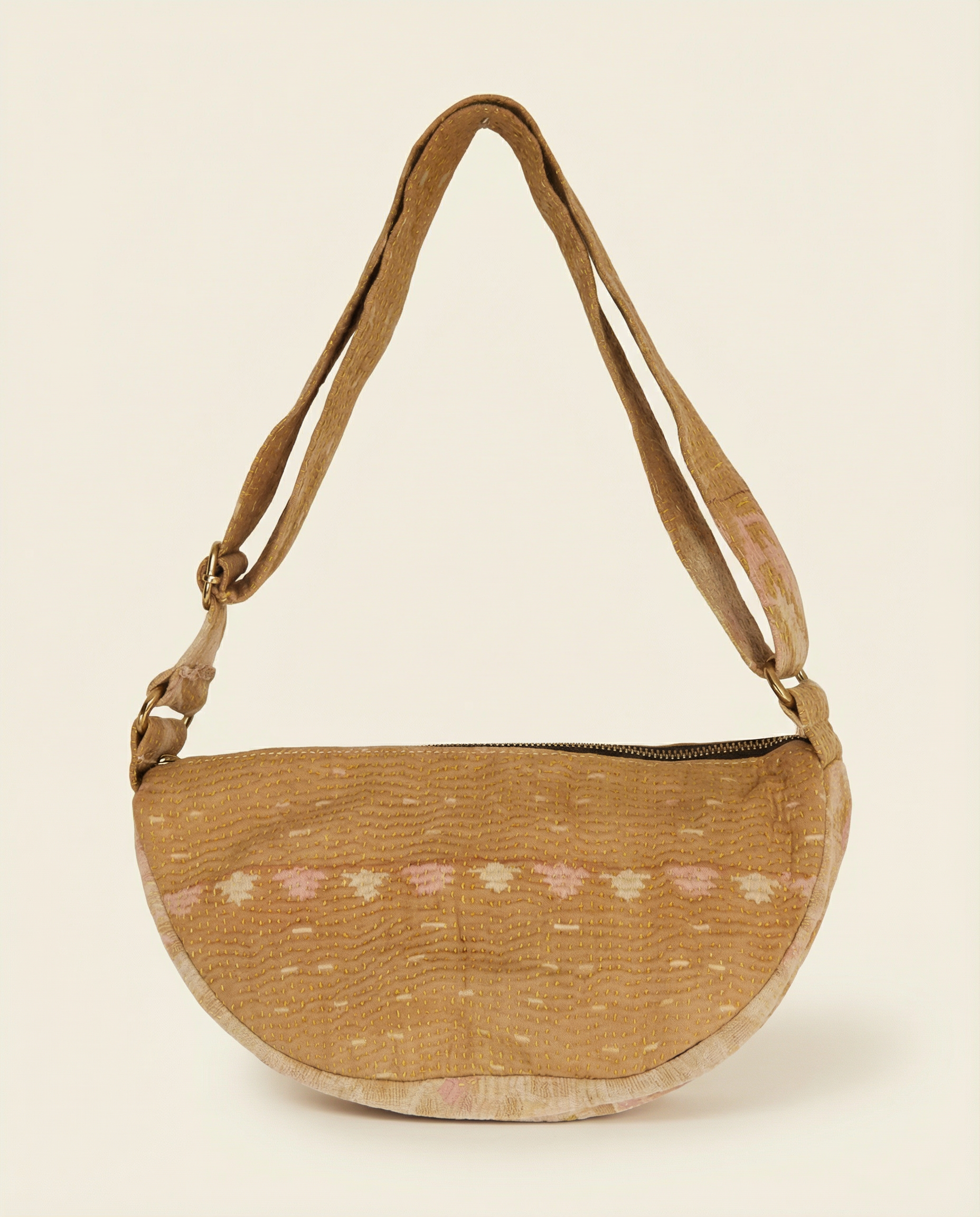 Sac Banane Kantha – pièce unique upcyclée
