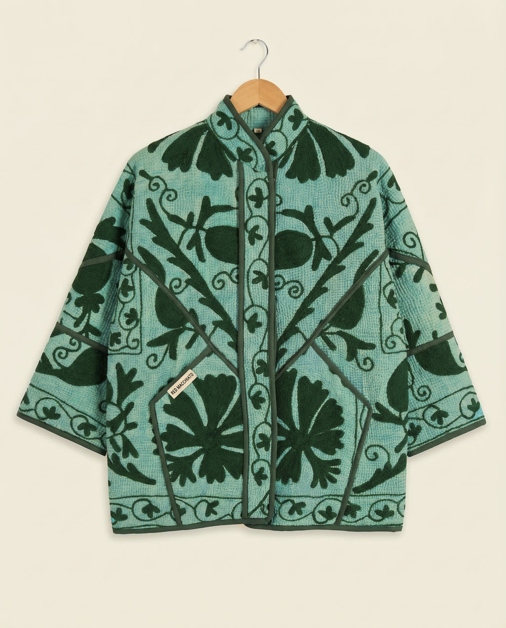 Veste Kantha Réversible — Pièce Unique N°12