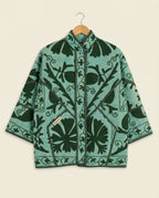 Veste Kantha Réversible — Pièce Unique N°12