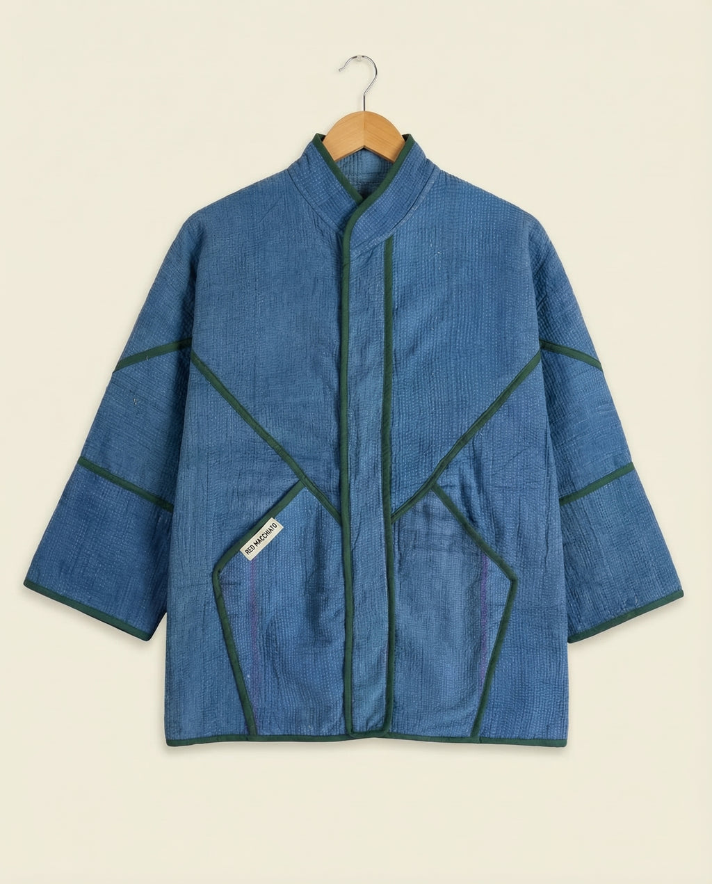 Veste Kantha Réversible — Pièce Unique N°28