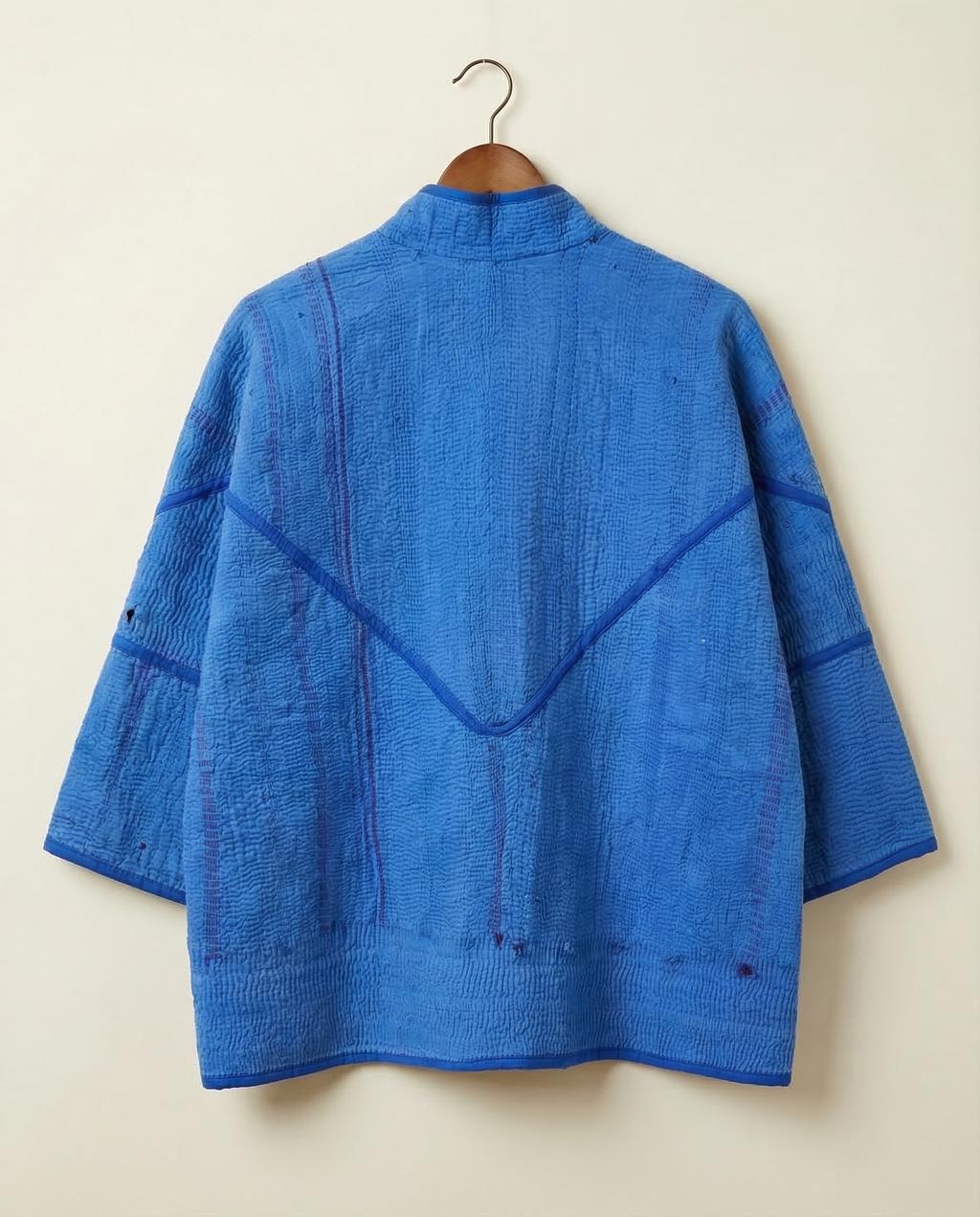Veste Kantha Réversible — Pièce Unique N°19