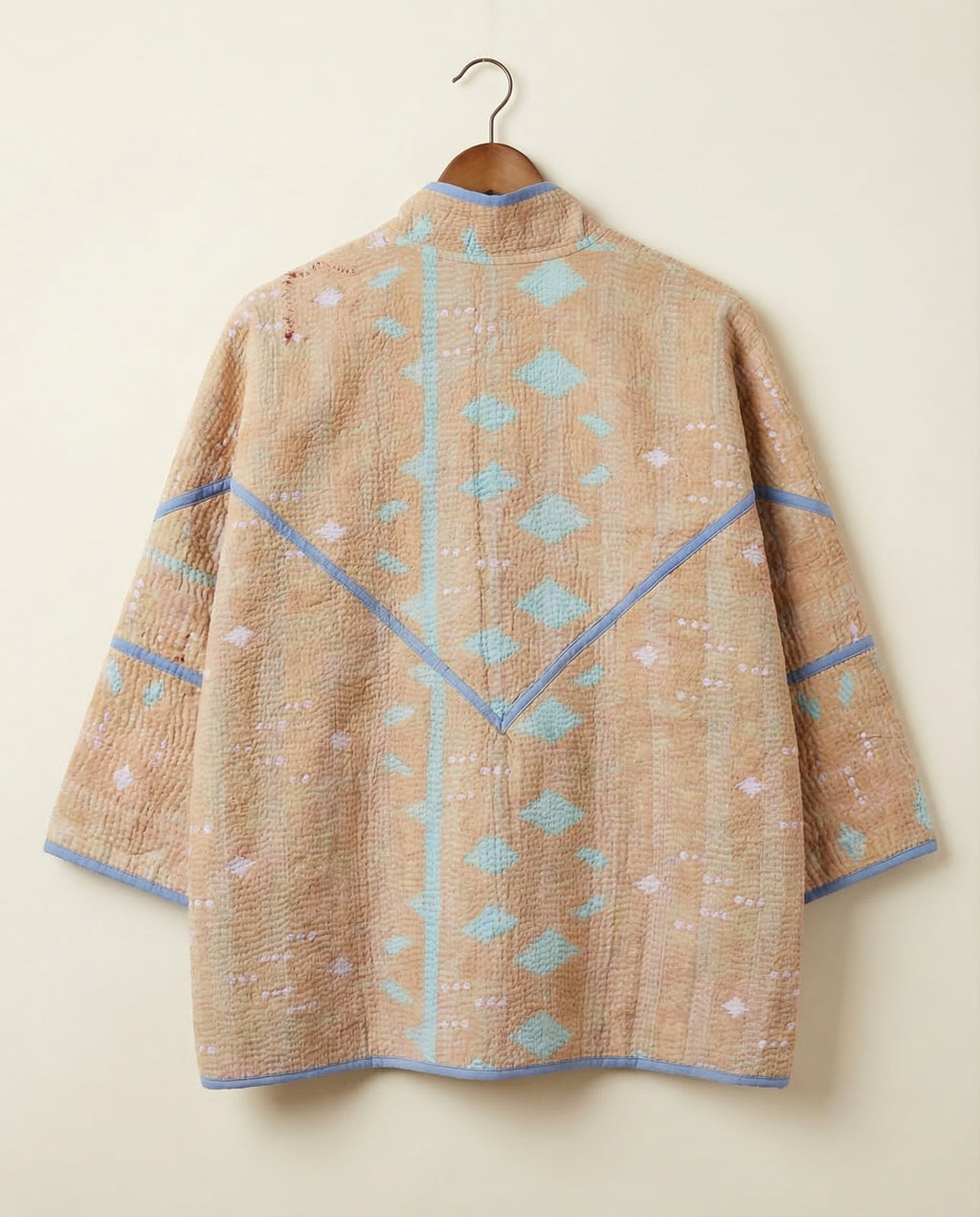 Veste Kantha Réversible — Pièce Unique N°16