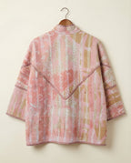 Veste Kantha Réversible — Pièce Unique N°24