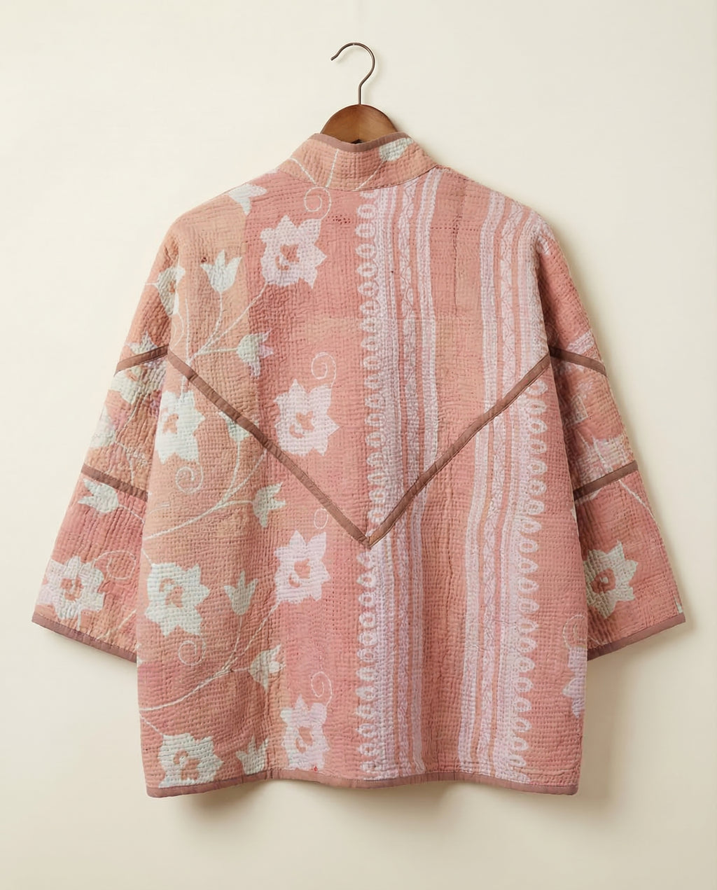 Veste Kantha Réversible — Pièce Unique N°21