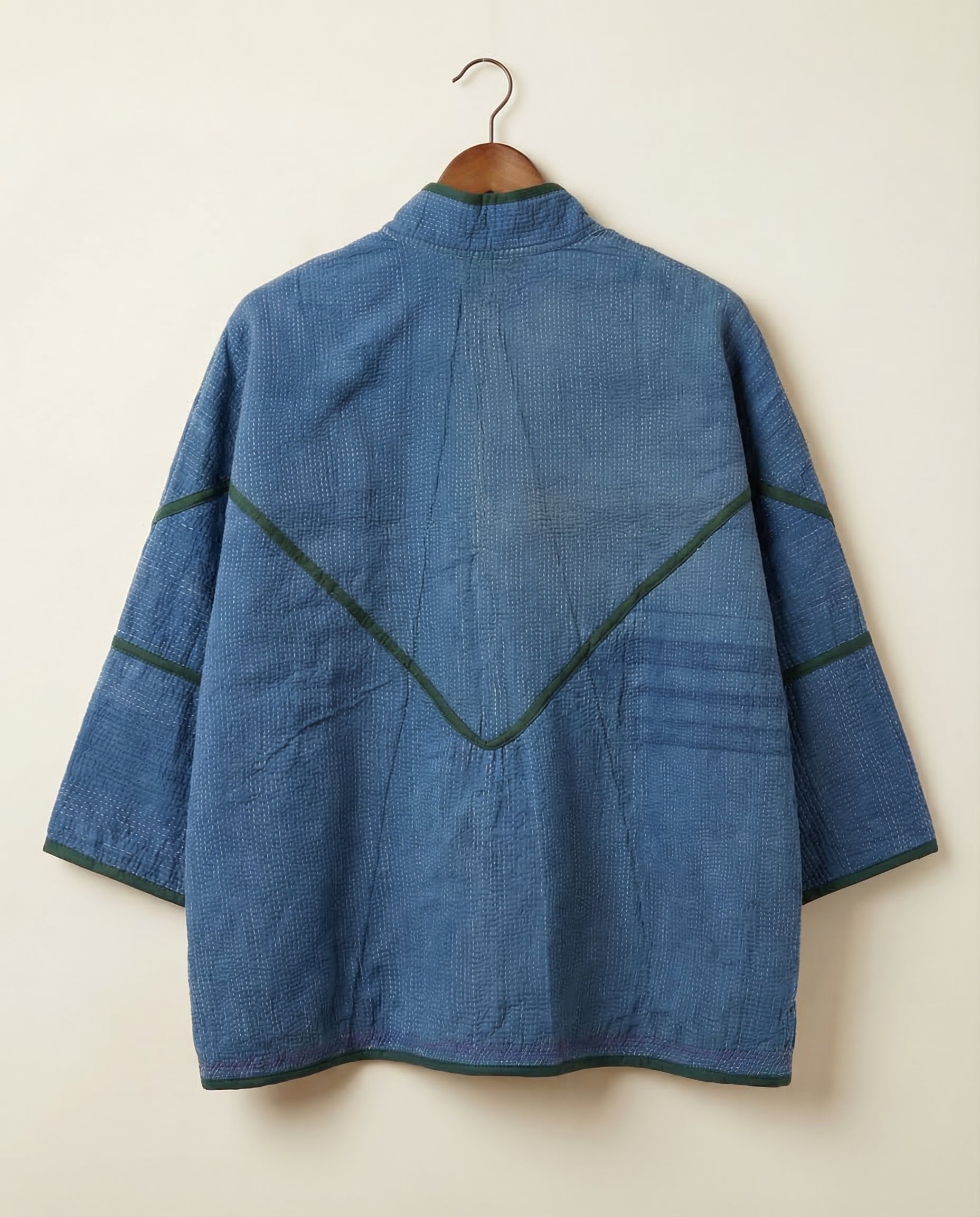 Veste Kantha Réversible — Pièce Unique N°28