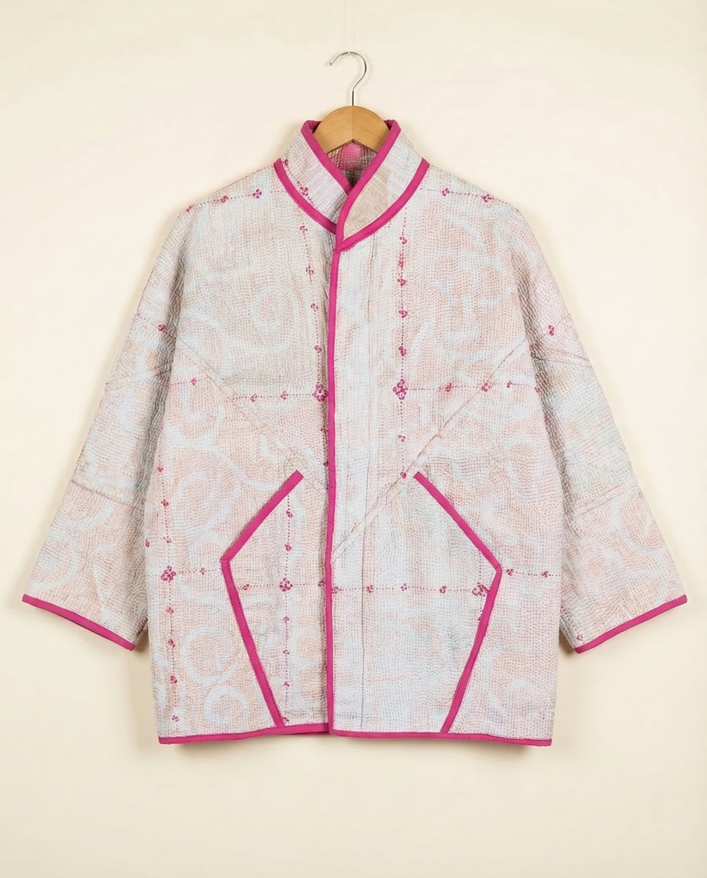 Veste Kantha Réversible — Pièce Unique N°10