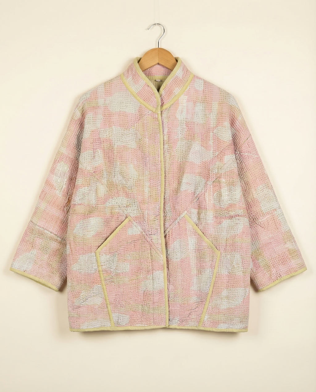 Veste Kantha Réversible — Pièce Unique N°08