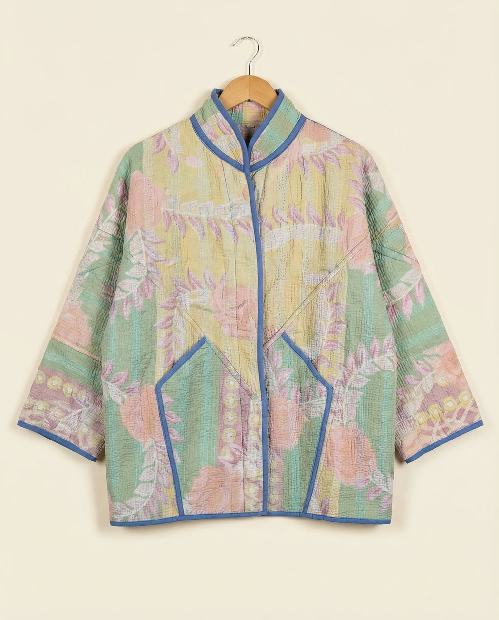 Veste Kantha Réversible — Pièce Unique N°29