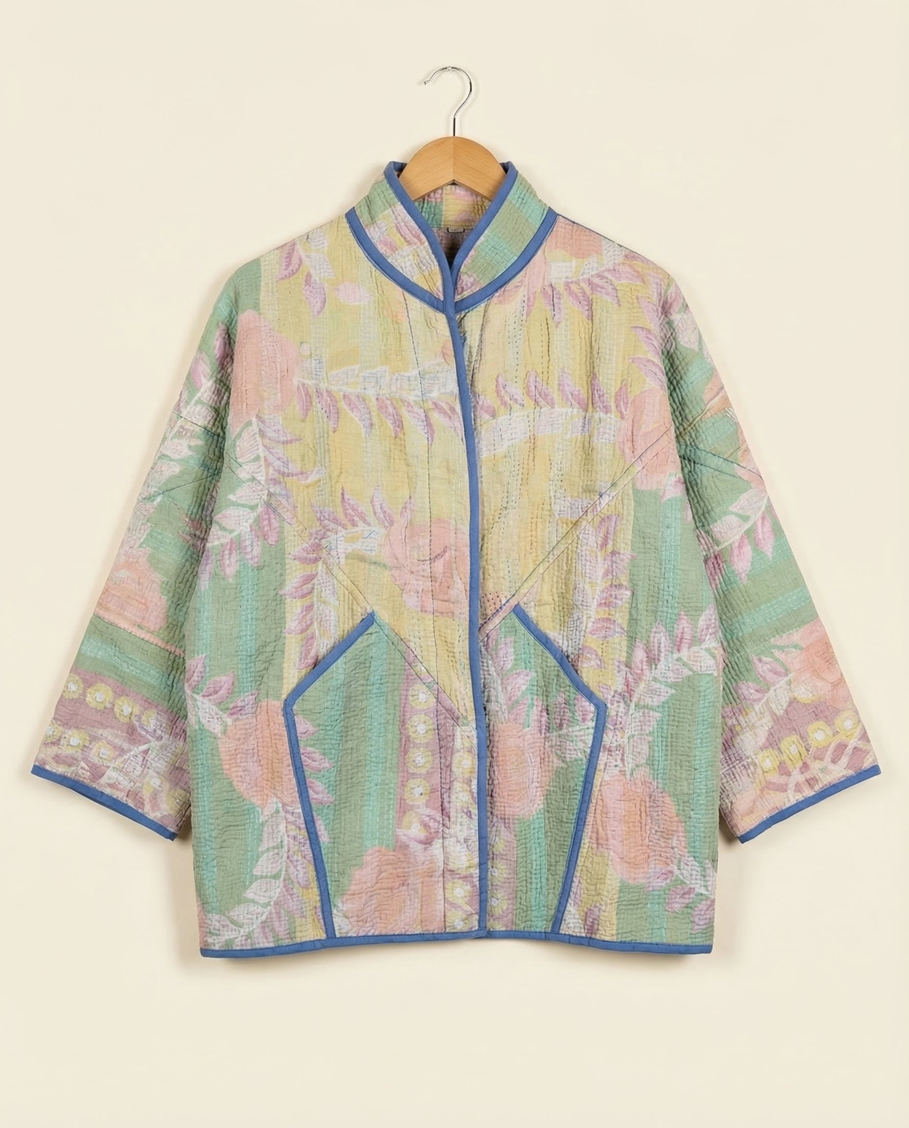 Veste Kantha Réversible — Pièce Unique N°29